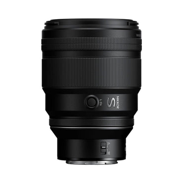 NIKKOR Z 85mm f/1.2 S lens with side control switch and textured grip ring