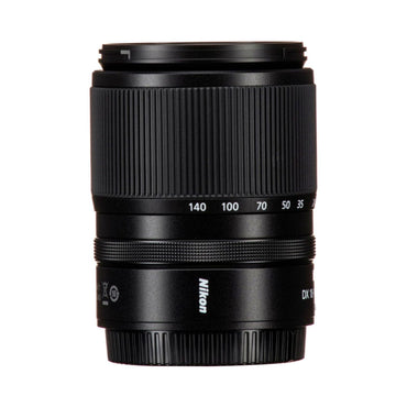 Nikon NIKKOR DX 18-140mm Zoomobjektiv, Brennweiten-Skala bis 140 mm am Gehäuse