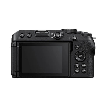 Nikon Z30 Kamera Rückansicht mit ausklappbarem Display und Bedientasten