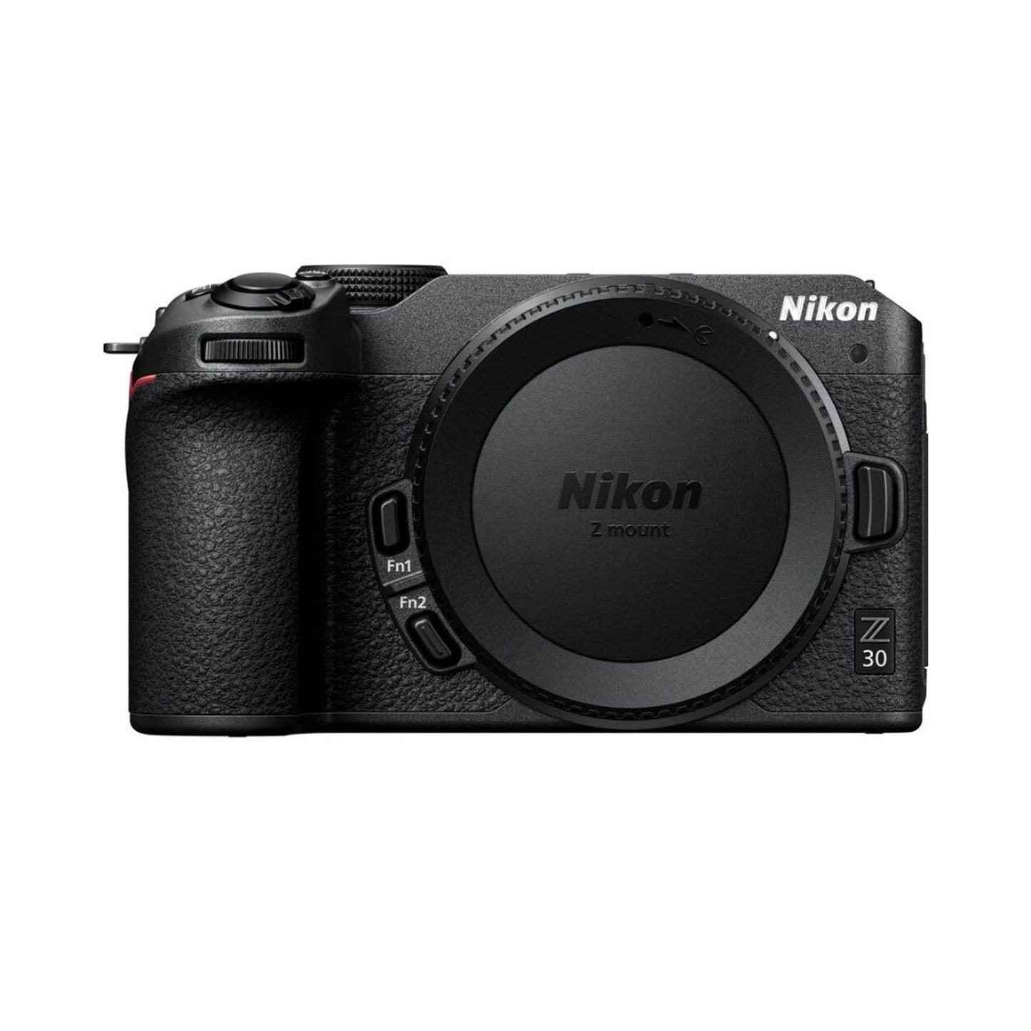 Nikon Z30 mirrorless camera, front view with Z-mount lens bayonet