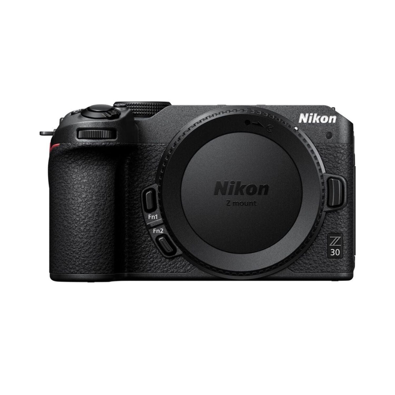 Nikon Z30 mirrorless camera, front view with Z-mount lens bayonet