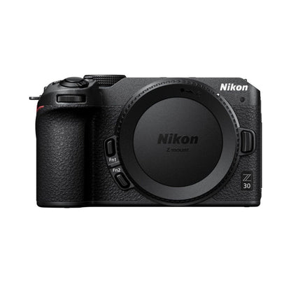 Nikon Z30 mirrorless camera, front view with Z-mount lens bayonet