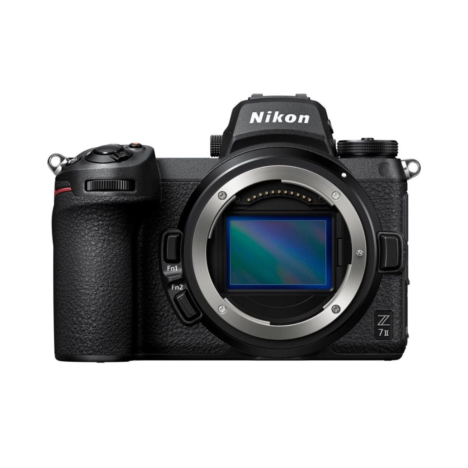 Nikon Z7 II mirrorless camera, front view with lens mount and sensor window