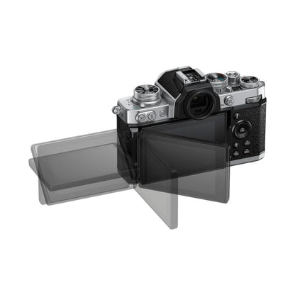 Spiegellose Kamera Z fc, Rückansicht mit ausklappbarem Display und Bedientasten