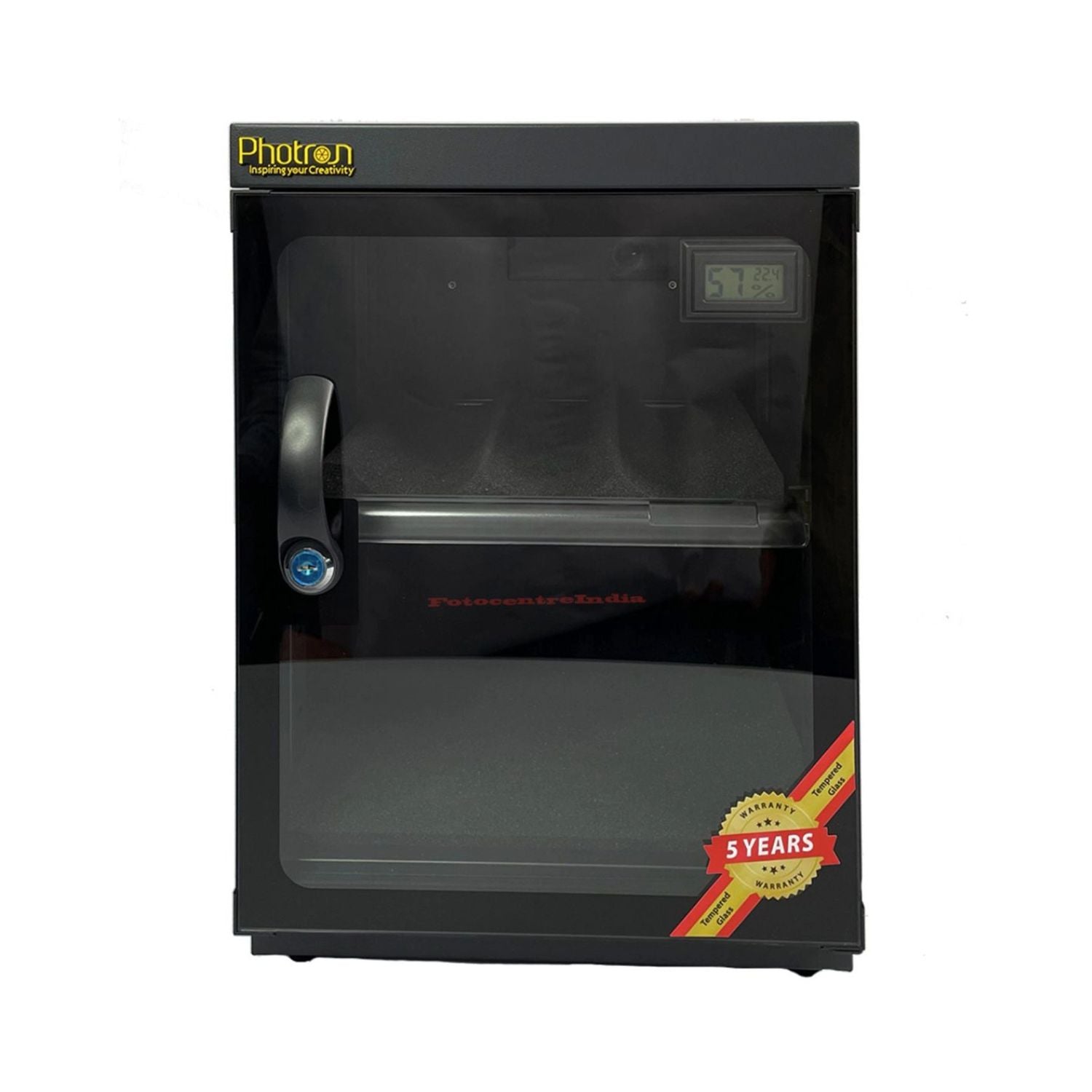 Photron 33L Dry Cabinet mit Sichtfenster, digitalem Display und Glasfront