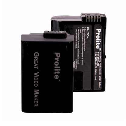 Prolite EN-EL15C Platinum lithium-ion camera battery, front and top contacts visible