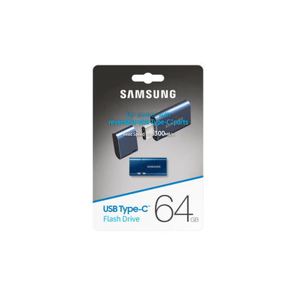 Samsung USB Type-C Flash Drive 64GB blister card with drive and cap