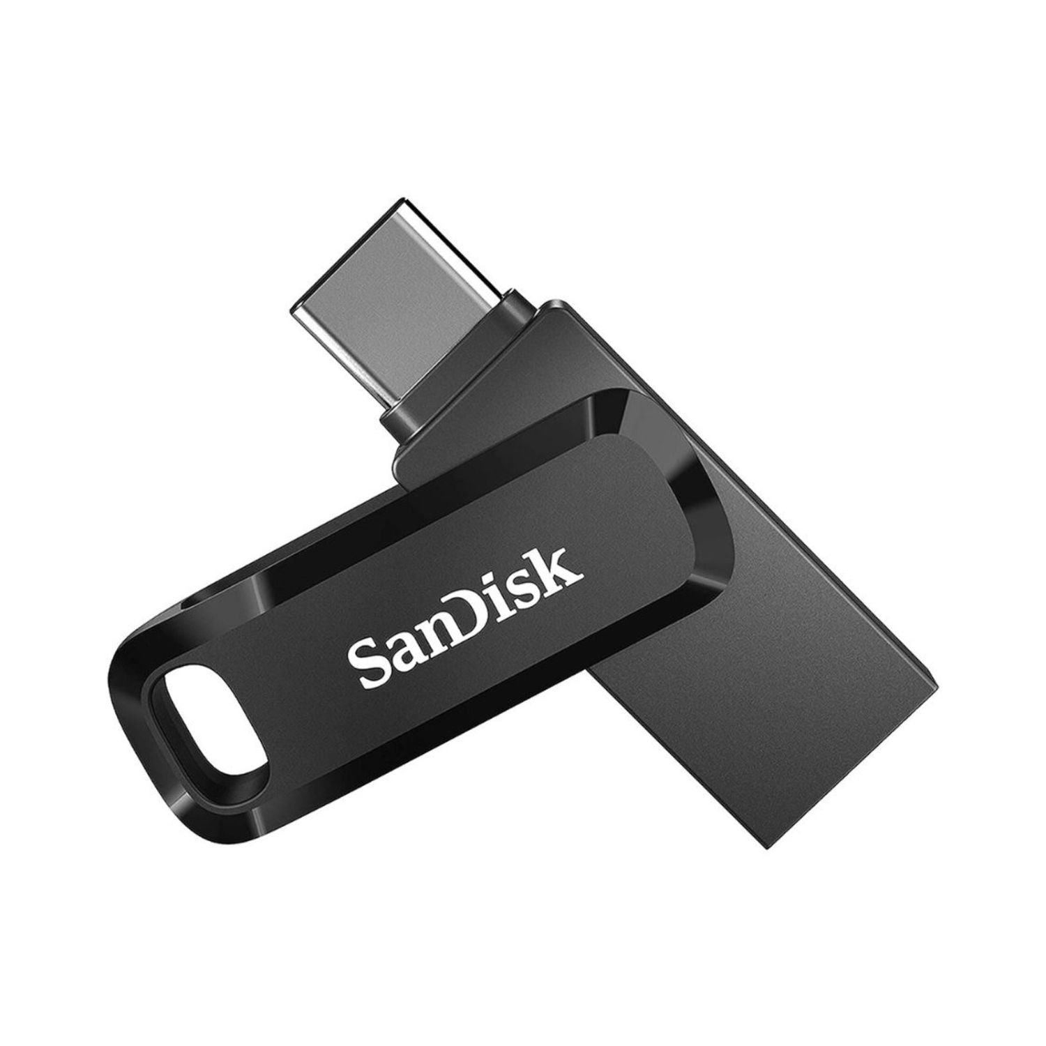 SanDisk Ultra Dual Drive USB-Stick, Schwarz, mit USB-C-Stecker und USB-Anschluss