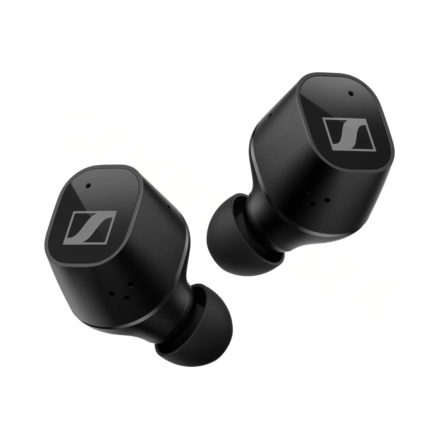 CX PLUS TW1 kabellose In-Ear-Kopfhörer, schwarze Ohrhörer mit Silikonaufsätzen