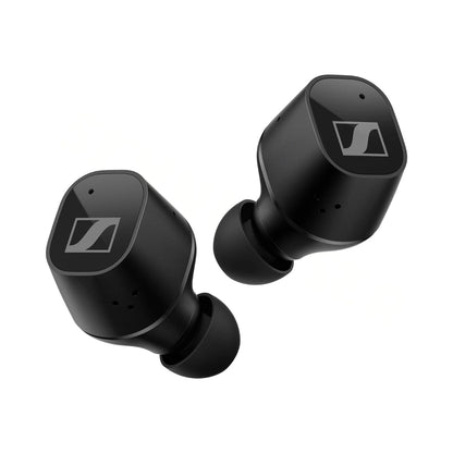 CX PLUS TW1 kabellose In-Ear-Kopfhörer, schwarze Ohrhörer mit Silikonaufsätzen