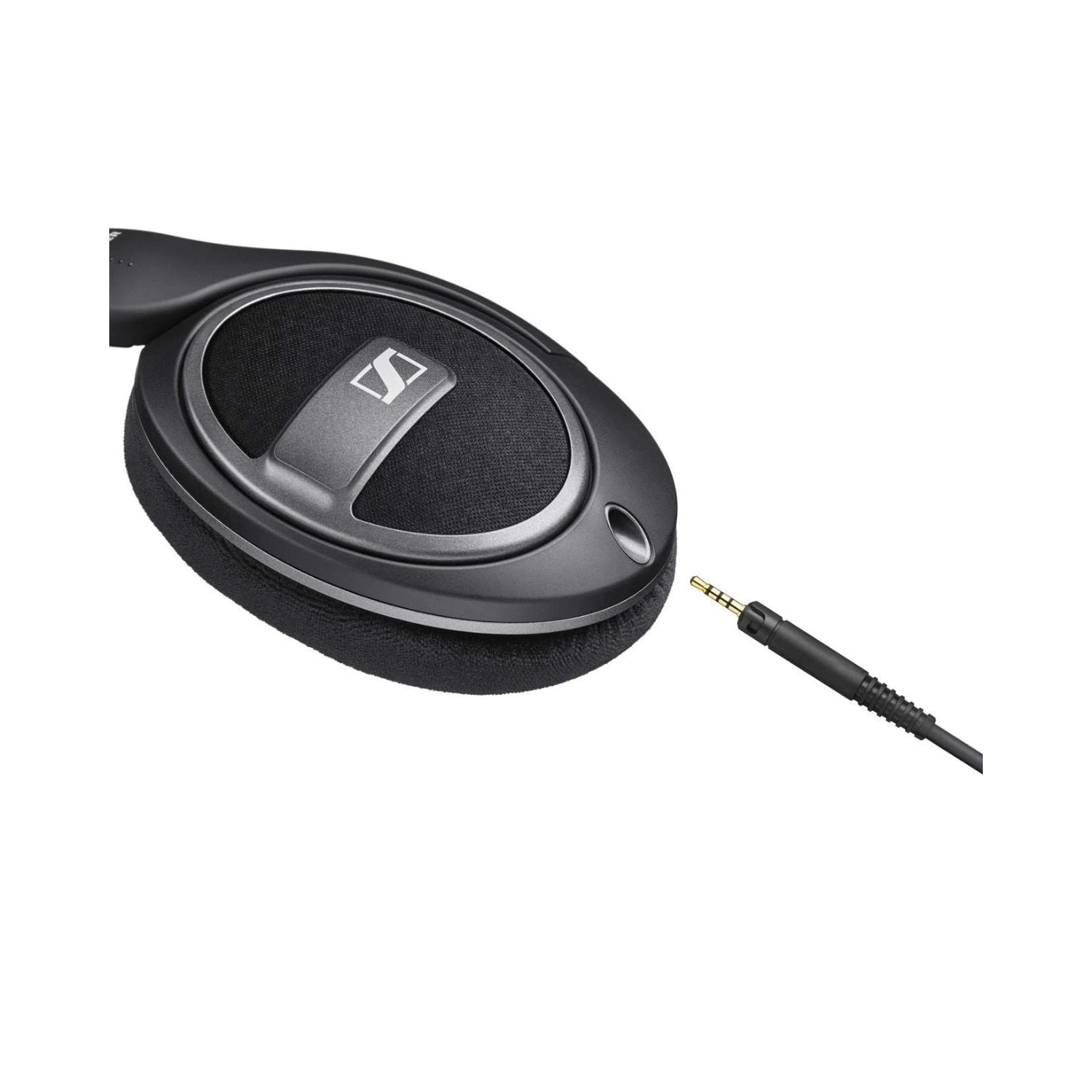 HD 559 headphone ear pad and cable with 3.5mm plug, black