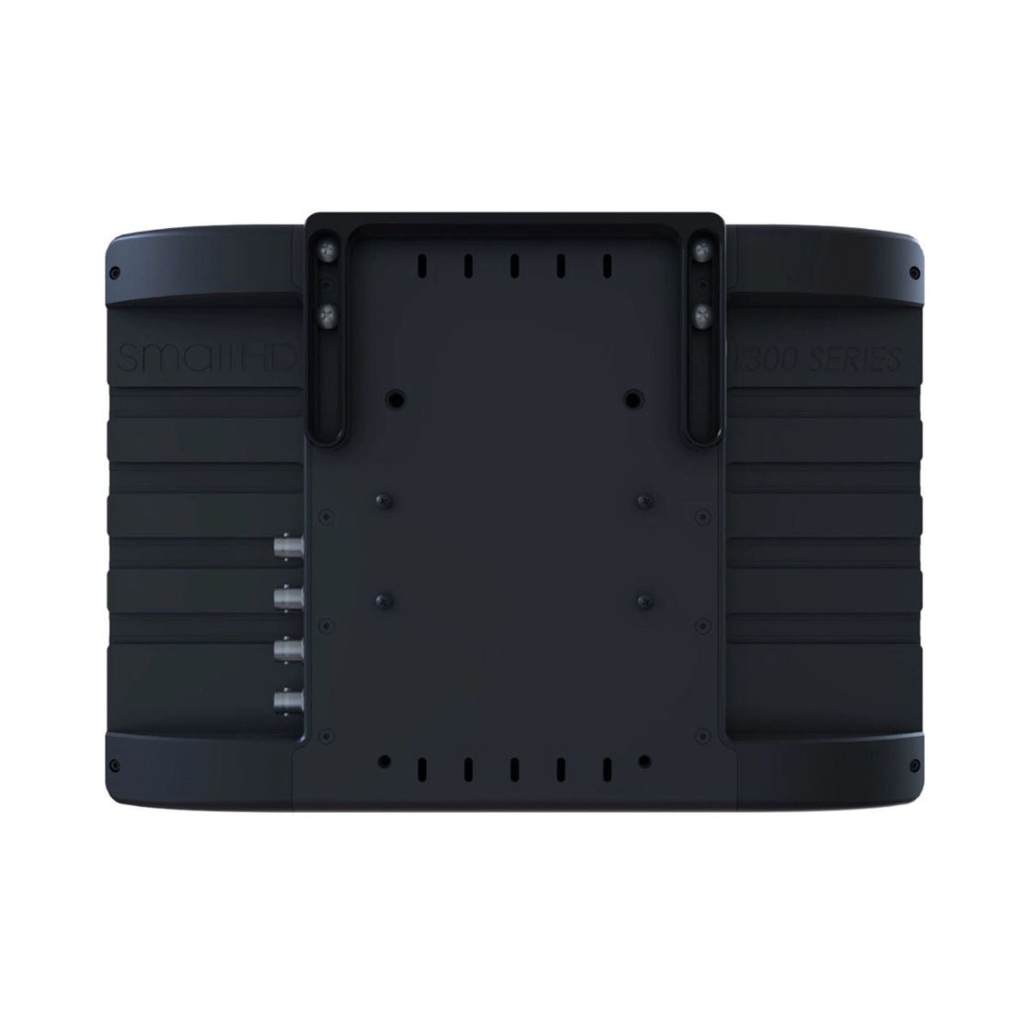 SmallHD 1303 HDR 13" production monitor back panel with mounting holes and vents