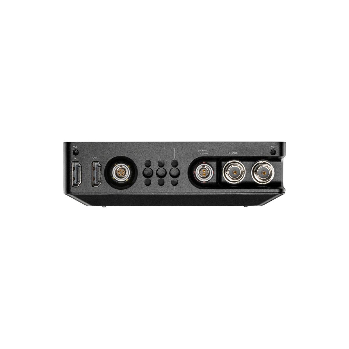 SmallHD Cine 5 monitor with HDMI and video input and output ports