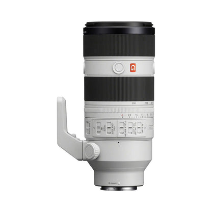70-200mm f/2.8 GM OSS II lens, side view with E-mount and adjustment dials