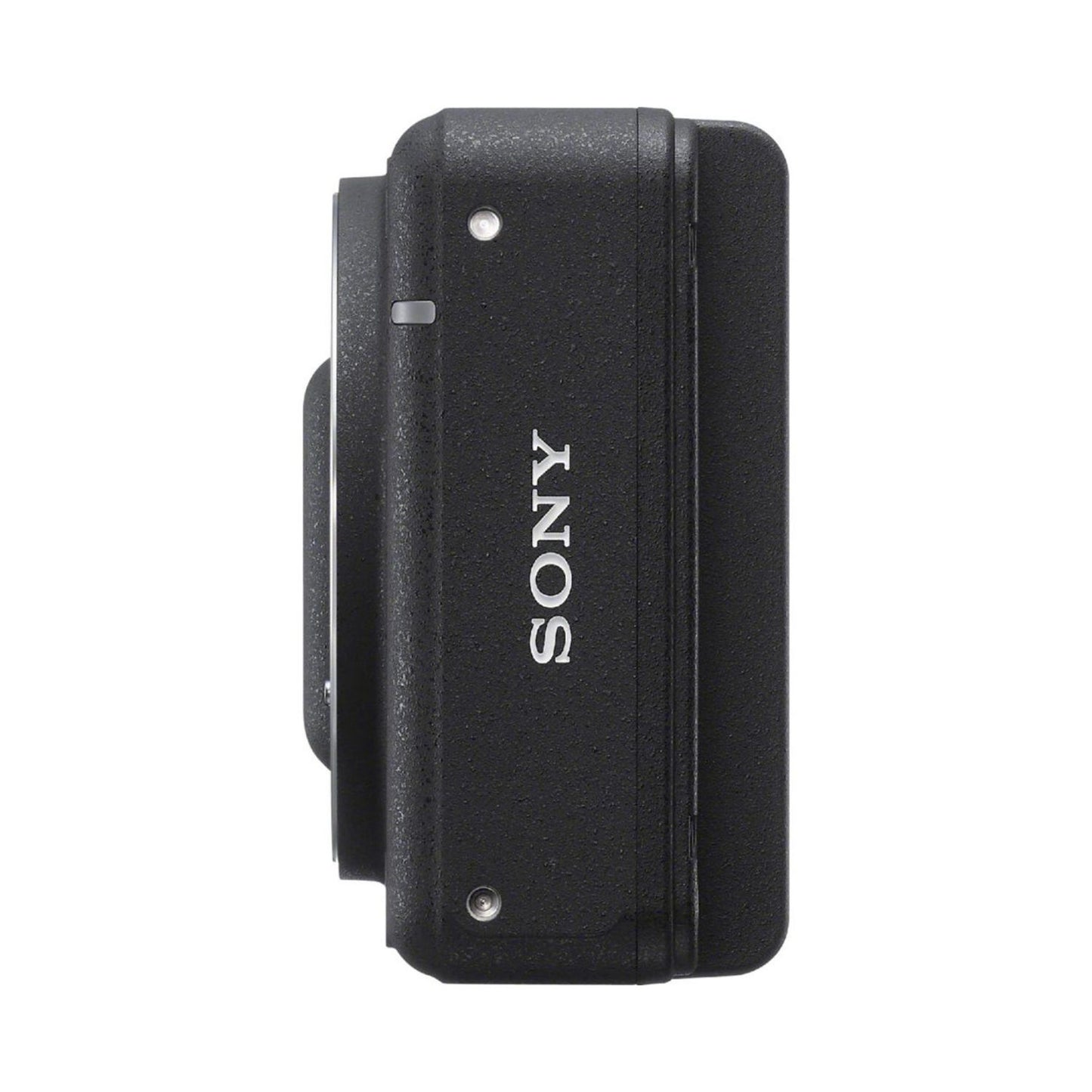 Sony ILX-LR1, side with cover panel and mounting screws