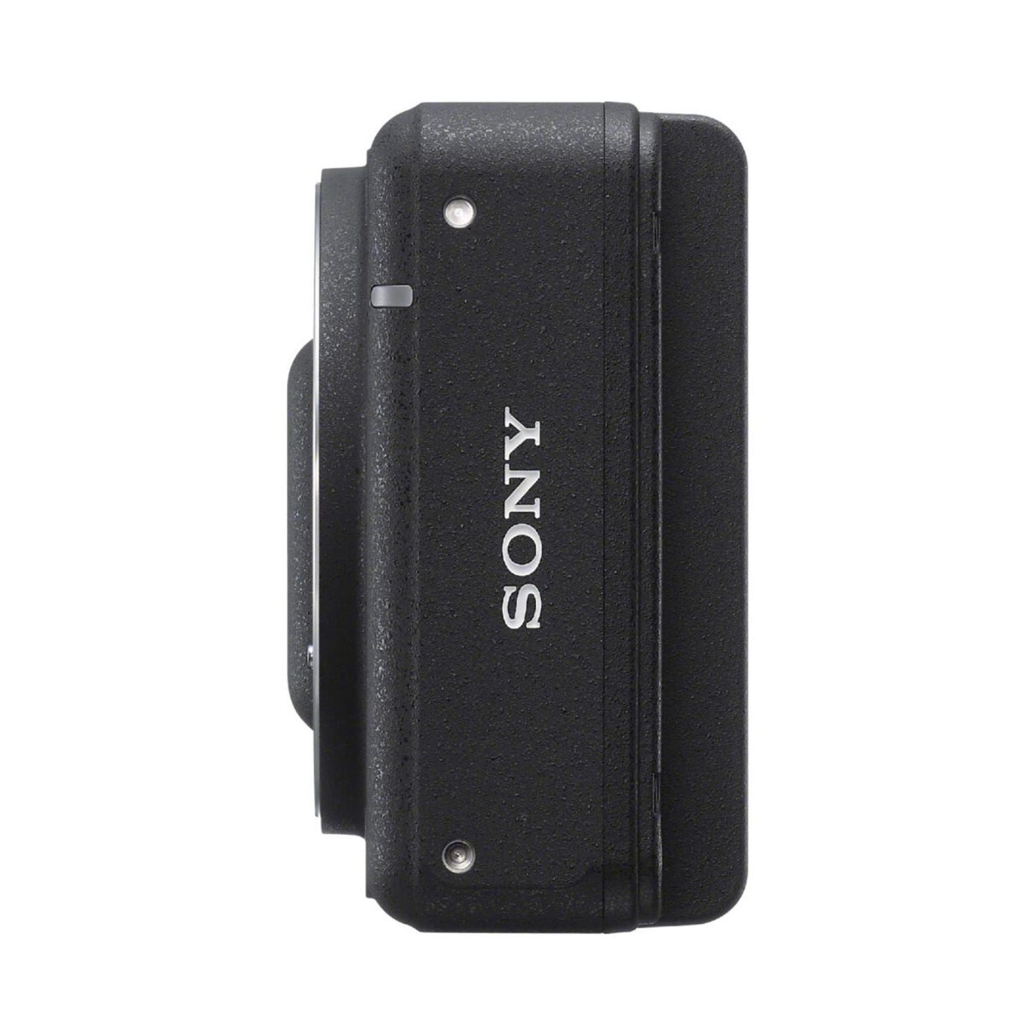 Sony ILX-LR1, side with cover panel and mounting screws