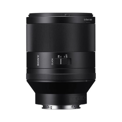 Black lens rear with CLIC K switch, distance markings and metal contact mount