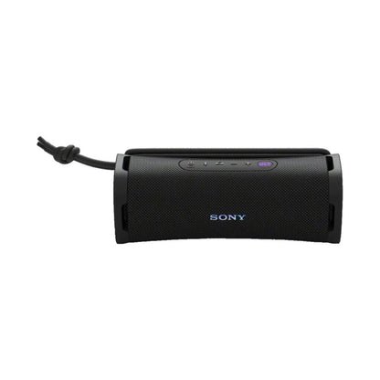 Sony ULT Field 1 portable Bluetooth speaker, black fabric body, control buttons