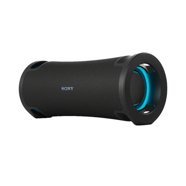 Sony ULT Field 7 speaker showing side grille and blue-rim driver