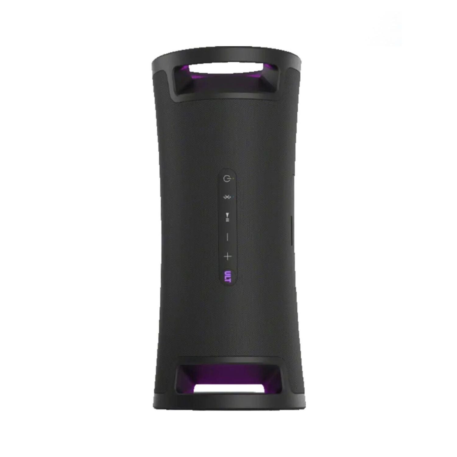 ULT FIELD 7 wireless speaker, black top panel with purple-lit control buttons