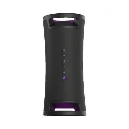 ULT FIELD 7 wireless speaker, black top panel with purple-lit control buttons