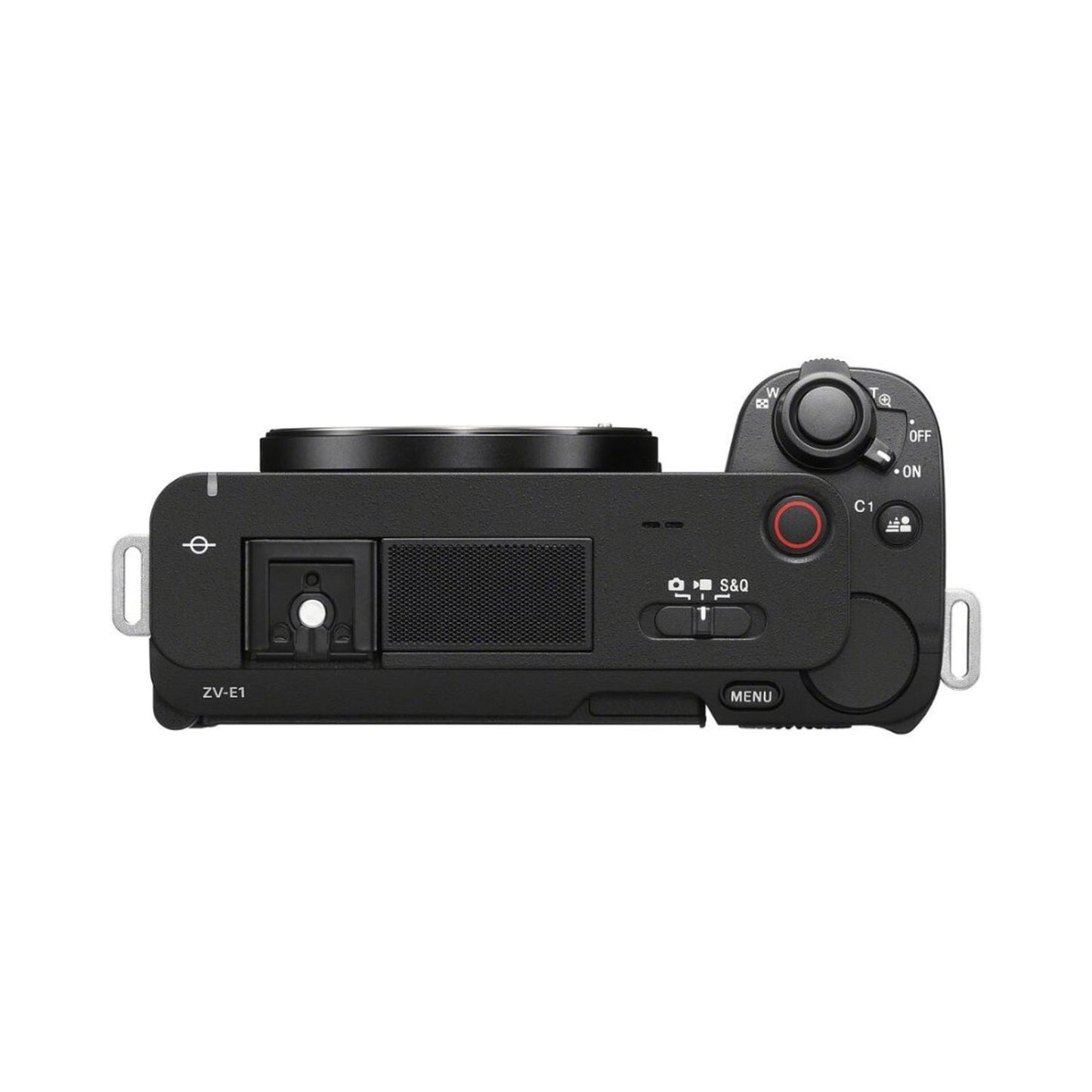 Sony ZV-E1 mirrorless camera body, top controls and mode dial