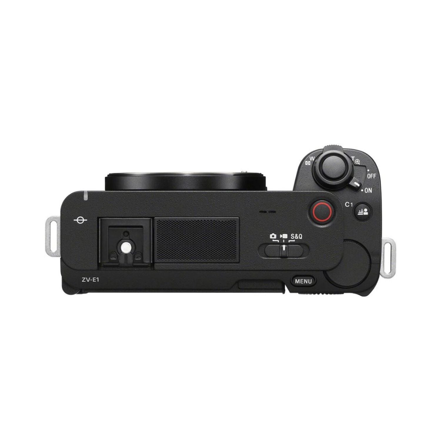 Sony ZV-E1 mirrorless camera body, top controls and mode dial