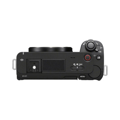 Sony ZV-E1 mirrorless camera body, top controls and mode dial