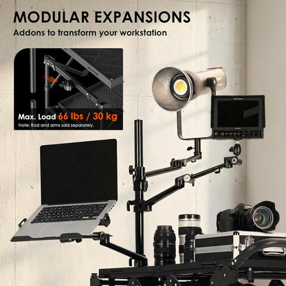 Titanrig Cart Pro with modular arm accessories