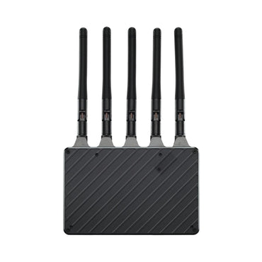 Bolt 4K LT 3G-SDI receiver with five black antennas and textured front casing