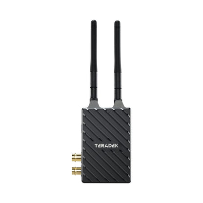4K 3G-SDI Sender mit zwei Antennen und geripptem Gehäuse