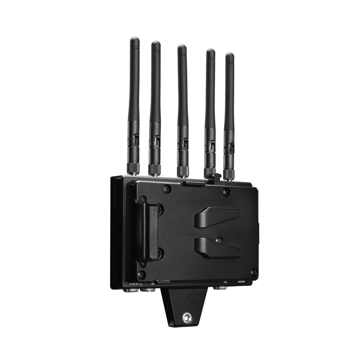 Bolt 4K monitor module with 5 antennas and side mounting bracket