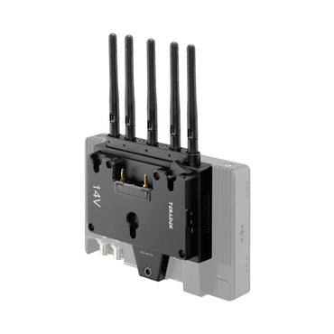Bolt 6 RX 750 monitor module side view with four antennas and I/O ports