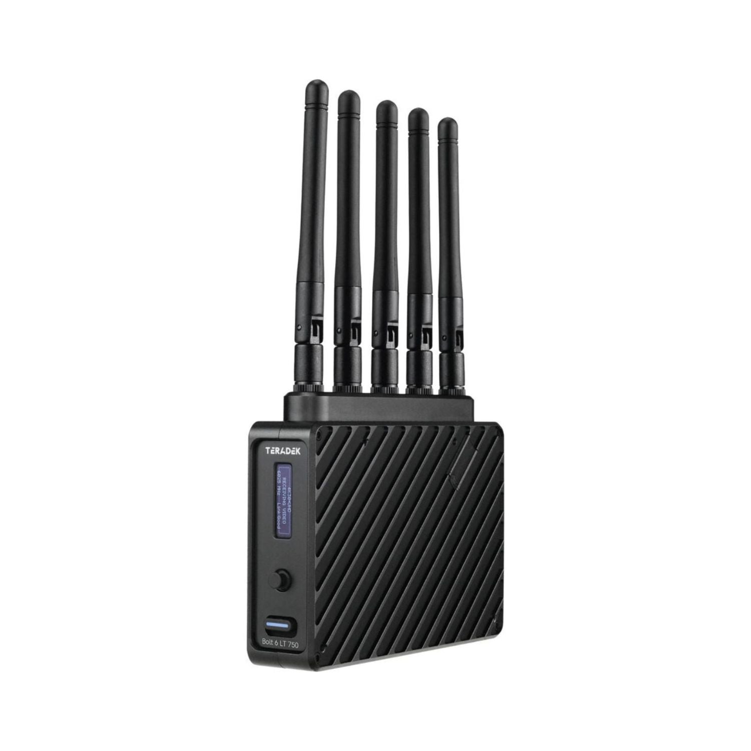 Bolt 6 LT TX/RX receiver unit with 6 antennas and textured side panels.