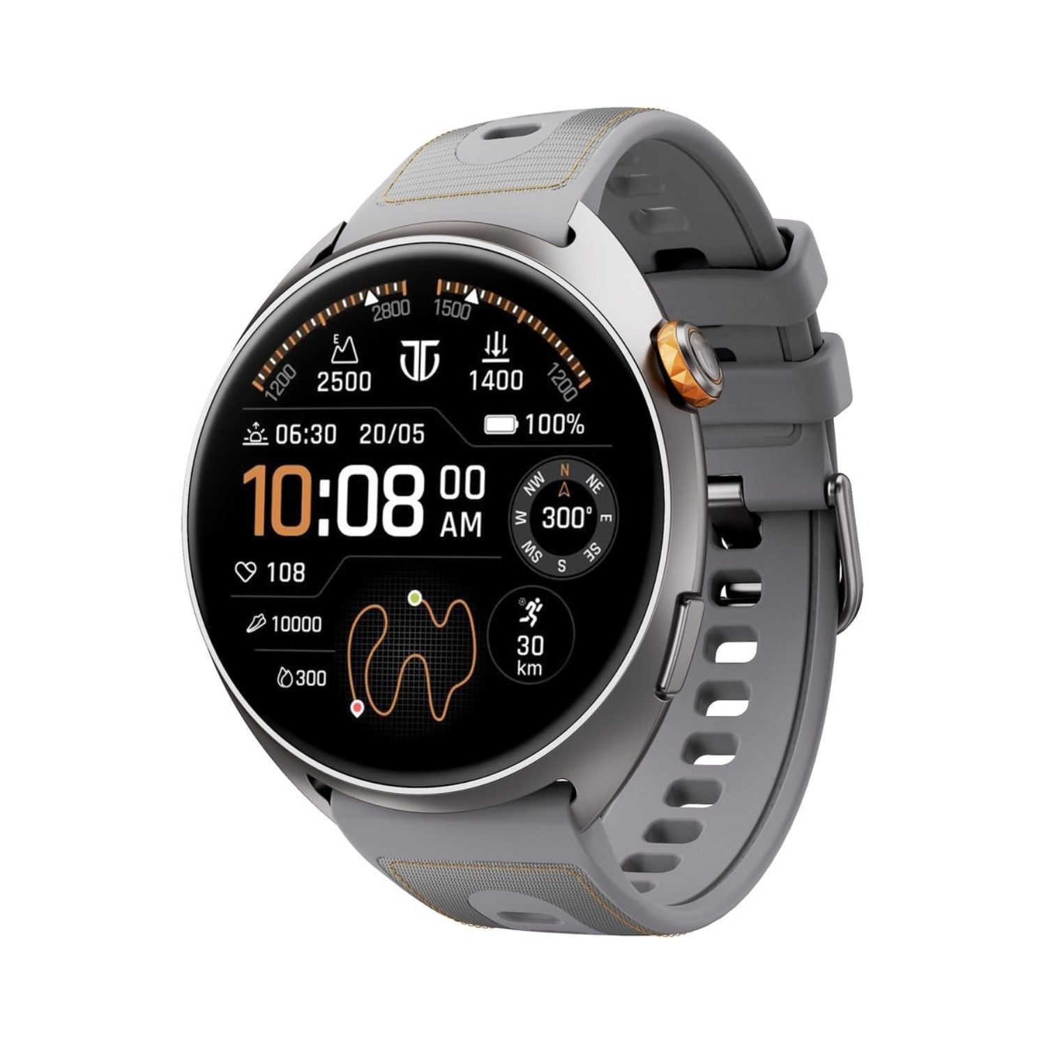 Titan Celestor 2.0 Smartwatch with 1.43" inch AMOLED Display, Dual band GPS, Training Load & Readiness, Titan Q