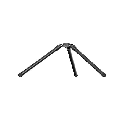 Telescopic light stand tripod legs, black three-leg base