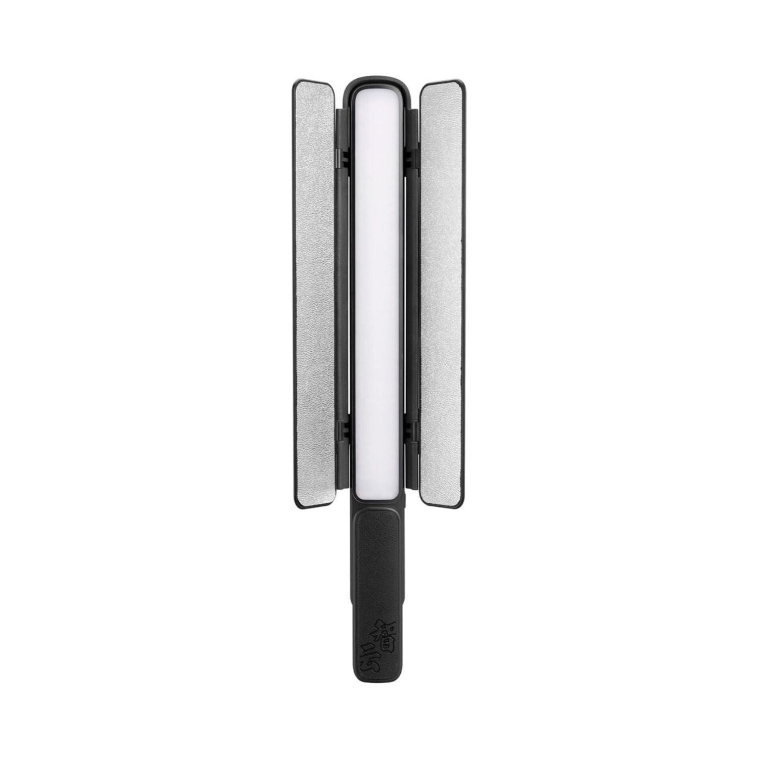 FIVERAY light stick with side diffusers folded out and center light window