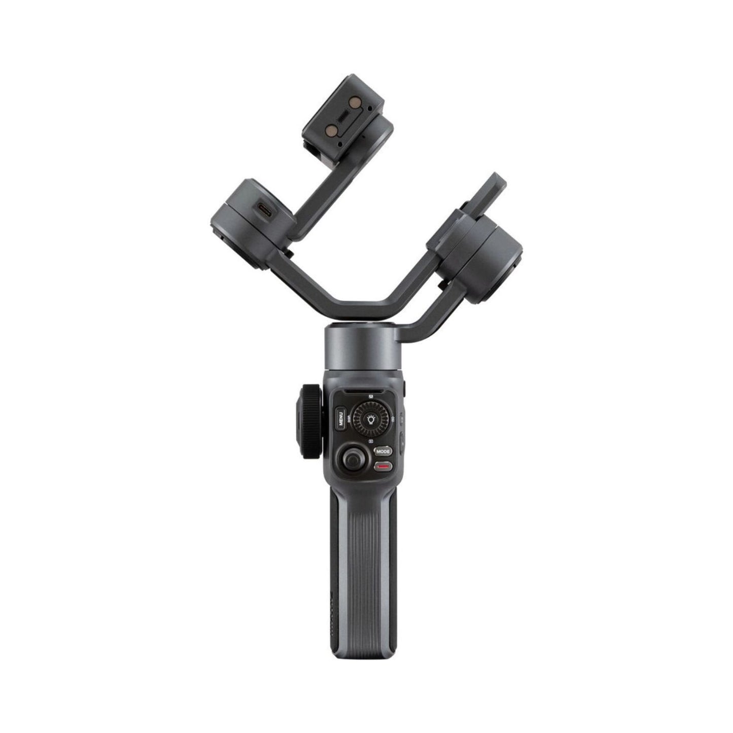 Smartphone-Gimbal Zhiyun Smooth-5 mit schwenkbarem Handgriff und Halterarm