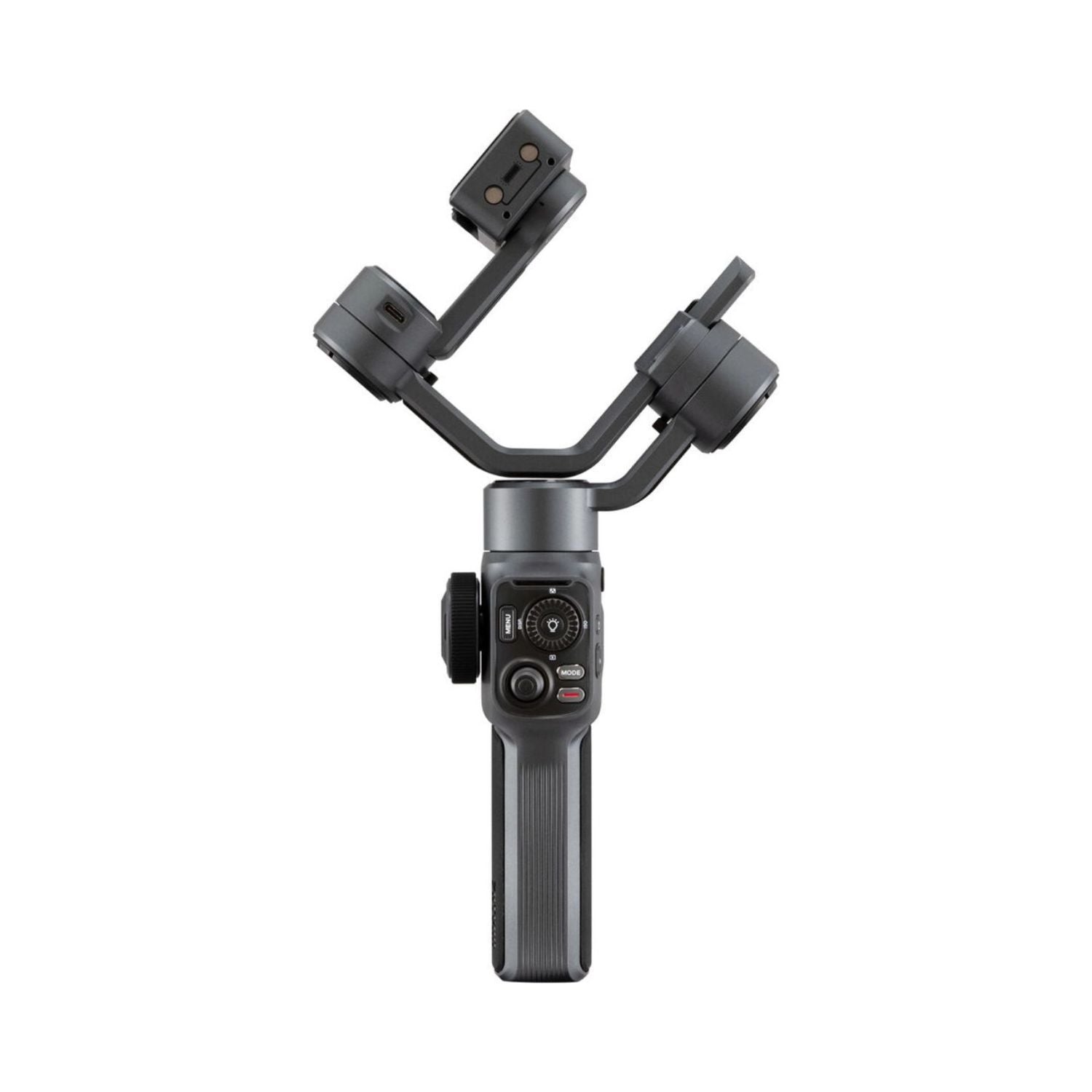 Smartphone-Gimbal Zhiyun Smooth-5 mit schwenkbarem Handgriff und Halterarm