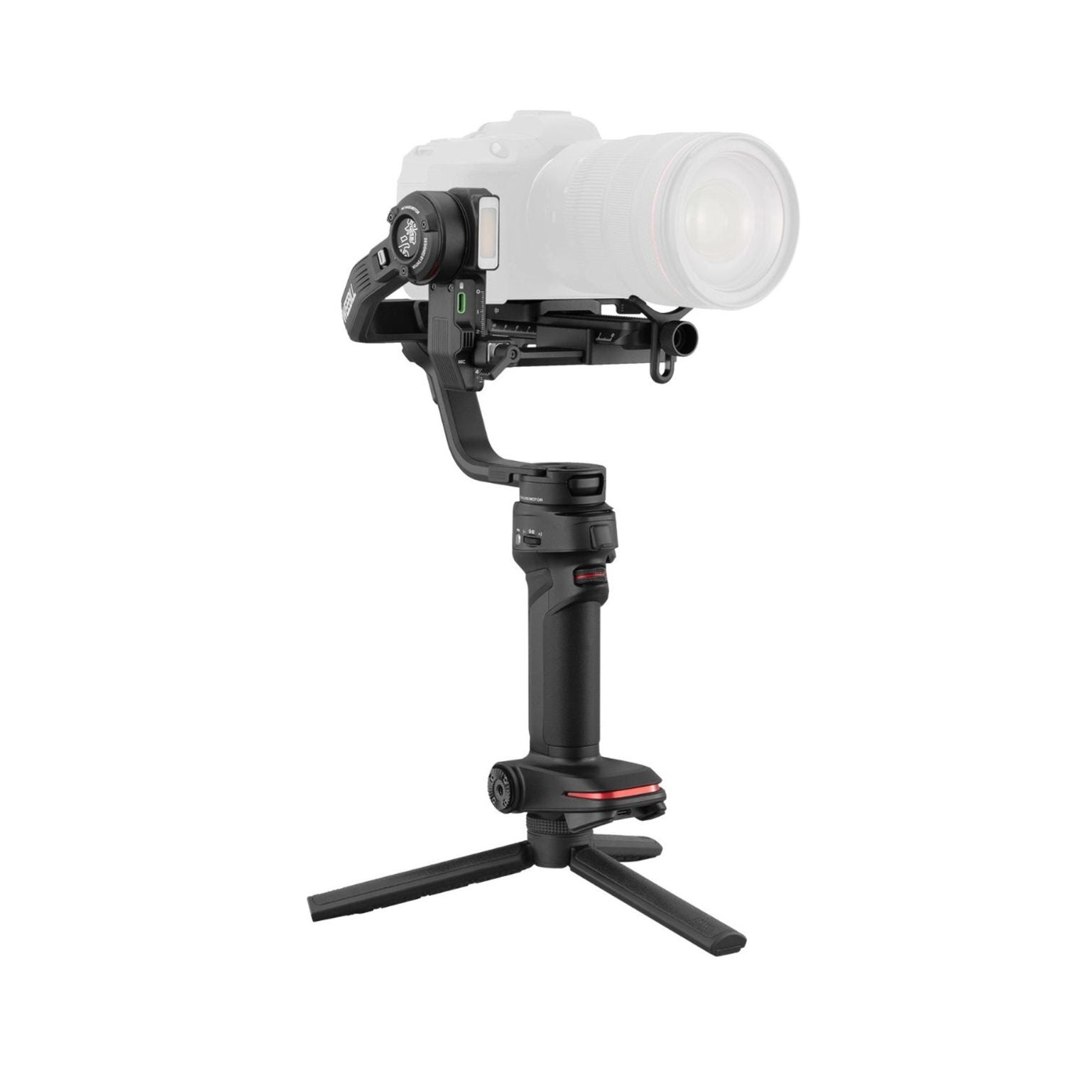 Zhiyun WEEBILL-3 handheld gimbal stabilizer with motorized camera mount and grips