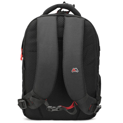 Back panel with padded ergonomic shoulder straps on the Trendsetter Pro