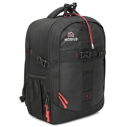 Mobius Trendsetter Pro DSLR backpack front view with carry handle